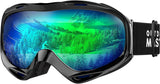 Skiing & Accessories: OutdoorMaster OTG Ski Goggles - Over Glasses Ski/Snowboard Goggles for Men, Women & Youth - 100% UV Protection-OM-5