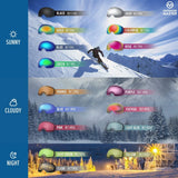 Skiing & Accessories: OutdoorMaster OTG Ski Goggles - Over Glasses Ski/Snowboard Goggles for Men, Women & Youth - 100% UV Protection-OM-5