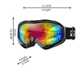 Skiing & Accessories: OutdoorMaster OTG Ski Goggles - Over Glasses Ski/Snowboard Goggles for Men, Women & Youth - 100% UV Protection-OM-5