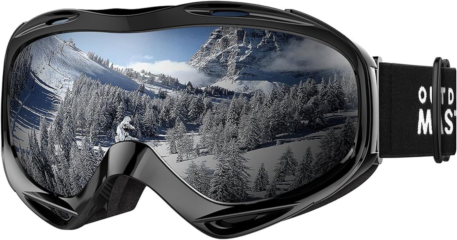 OutdoorMaster OTG Ski Goggles - Over Glasses Ski/Snowboard Goggles for Men, Women & Youth - 100% UV Protection-01VLT 10ï¼…-OM-5