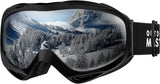 Skiing & Accessories: OutdoorMaster OTG Ski Goggles - Over Glasses Ski/Snowboard Goggles for Men, Women & Youth - 100% UV Protection-OM-5