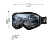 Skiing & Accessories: OutdoorMaster OTG Ski Goggles - Over Glasses Ski/Snowboard Goggles for Men, Women & Youth - 100% UV Protection-OM-5