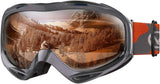 Skiing & Accessories: OutdoorMaster OTG Ski Goggles - Over Glasses Ski/Snowboard Goggles for Men, Women & Youth - 100% UV Protection-OM-5