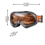 Skiing & Accessories: OutdoorMaster OTG Ski Goggles - Over Glasses Ski/Snowboard Goggles for Men, Women & Youth - 100% UV Protection-OM-5