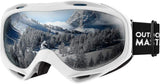 Skiing & Accessories: OutdoorMaster OTG Ski Goggles - Over Glasses Ski/Snowboard Goggles for Men, Women & Youth - 100% UV Protection--OM-5