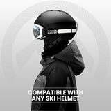 Skiing & Accessories: OutdoorMaster OTG Ski Goggles - Over Glasses Ski/Snowboard Goggles for Men, Women & Youth - 100% UV Protection--OM-5