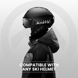 Skiing & Accessories: OutdoorMaster OTG Ski Goggles - Over Glasses Ski/Snowboard Goggles for Men, Women & Youth - 100% UV Protection-OM-5