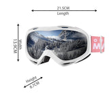 Skiing & Accessories: OutdoorMaster OTG Ski Goggles - Over Glasses Ski/Snowboard Goggles for Men, Women & Youth - 100% UV Protection-OM-5
