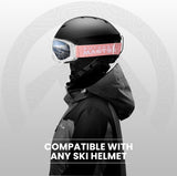 Skiing & Accessories: OutdoorMaster OTG Ski Goggles - Over Glasses Ski/Snowboard Goggles for Men, Women & Youth - 100% UV Protection-OM-5
