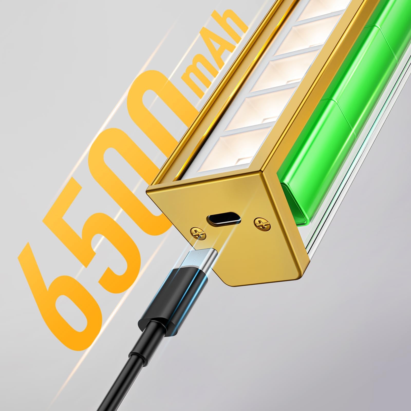 Wall Lights: Wall Picture Light, 24in Battery-Powered Gallery Light for Artwork, CCT Dimmable Rechargeable Battery Wall Lamp with Remote Control for Living Room, Gallery, and Dartboard (Gold)