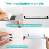 Wall Lights: Dimmable Led Under Cabinet Lighting Bar Linkable Kits with Rocker Switch Under Counter Kitchen,Showcase,Shelf Lighting(3 Panel Kits Warm White)