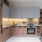Wall Lights: Dimmable Led Under Cabinet Lighting Bar Linkable Kits with Rocker Switch Under Counter Kitchen,Showcase,Shelf Lighting(3 Panel Kits Warm White)