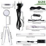 Linkable Under Cabinet LED Lighting 12V Dimmable Puck Lights with Wireless RF Remote Control, Hardwired & AU Wall Plug in for Counter Lighting(6 Lights, Natural White)