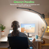 Table Lamps: LED Desk Lamp,Foldable Table Lamp for Computer and Desktop,Flexible Clamp on Desk Lamps,Black Portable Desk Lamp for Home Office Reading,Working,Computer Desk,Study Lamp for Kids