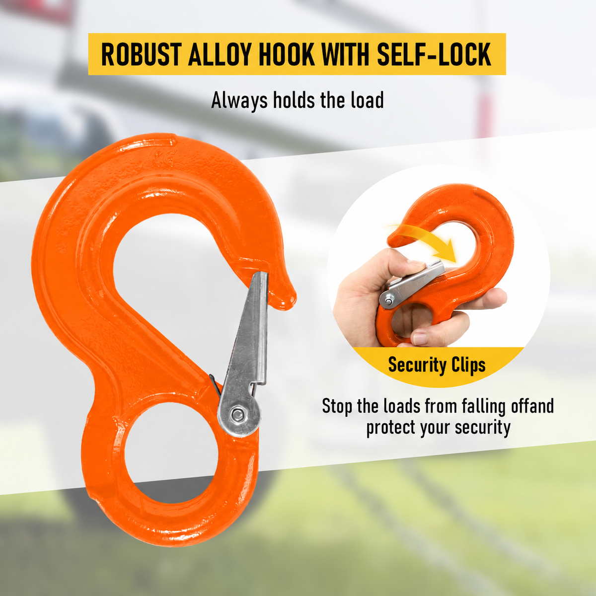 1.12T Sling Hook & Hammerlock, Orange