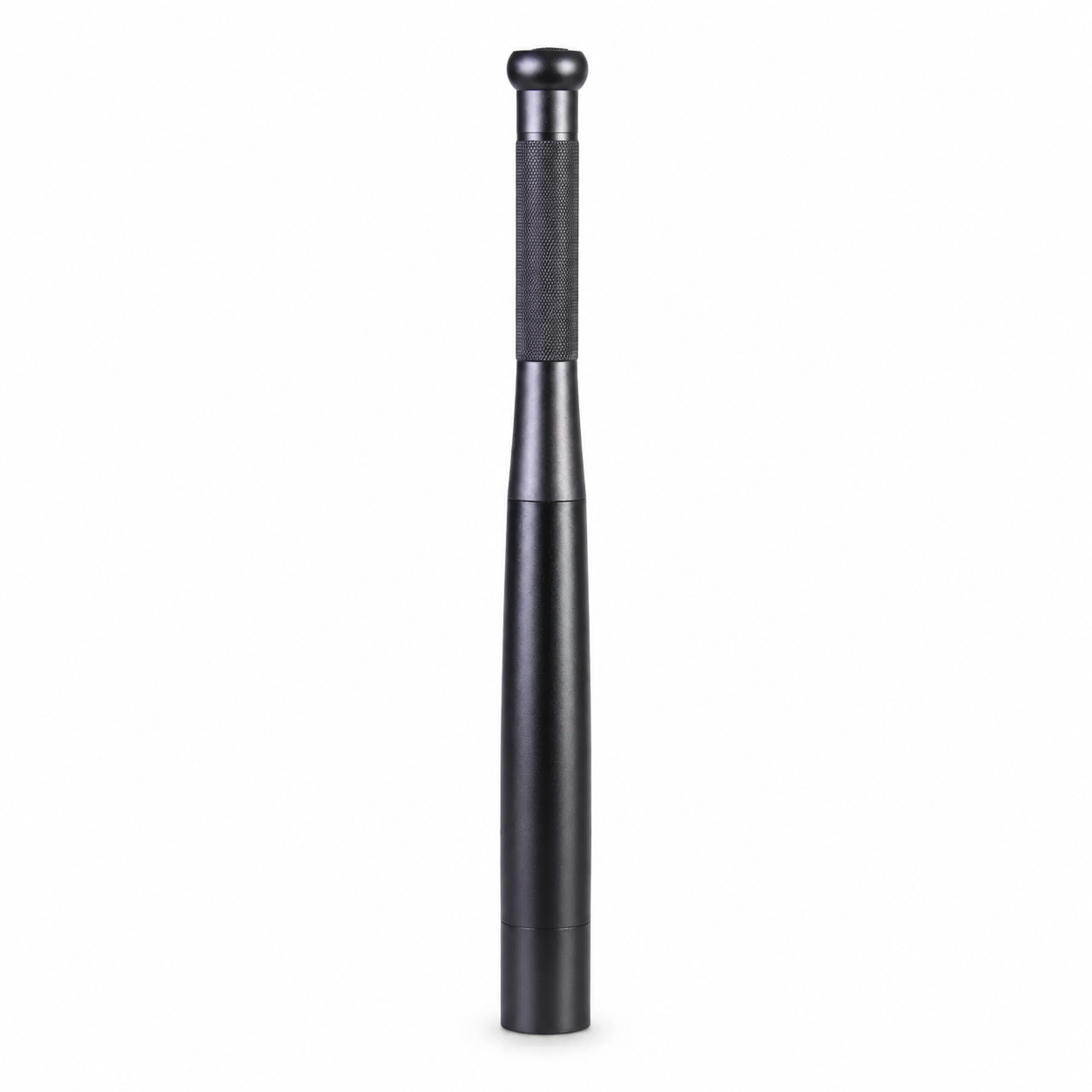 35cm Aluminium LED Torch Flashlight with High Low Strobe Modes, AA Batteries Included, Lightweight Camping Emergency Safety Light – Gunmetal