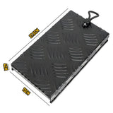 RV Truma Cowl Cover Black Checker Aluminum Universal Flue Vent Truma Hotwater AU