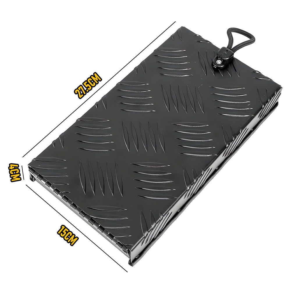 RV Truma Cowl Cover Silver Checker Aluminum Universal Flue Vent Truma Hotwater AU