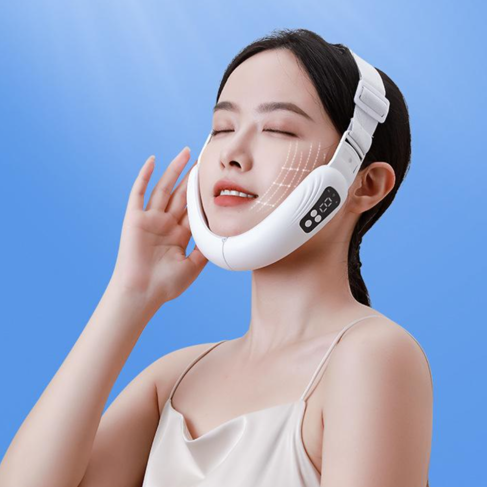 V-Face Shaping Massager Electric 9 Mode Lifting Reduce Slimming Double Chin