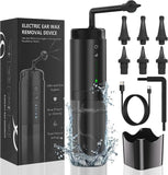 Water Powered Ear Cleaner Electric Triple Jet Stream 3 Pressure Water Resistant