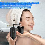 Water Powered Ear Cleaner Electric Triple Jet Stream 3 Pressure Water Resistant