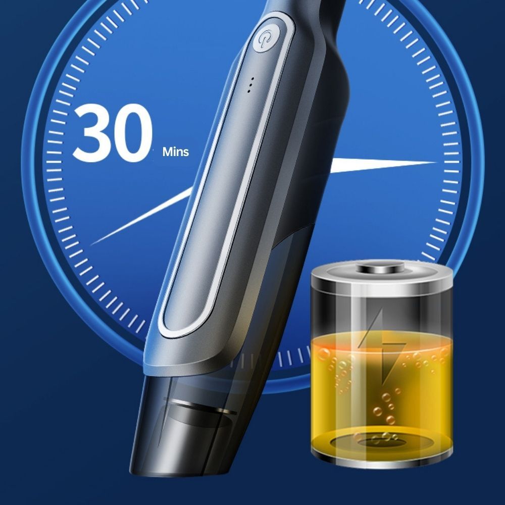 Portable Vacuum 4000mAh Rechargeable Home Car Wet Dry Handheld Cordless Cleaner