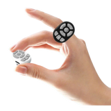 Scrolling Ring Remote Page Turner Wireless Finger Scroller Camera Video Record-Black