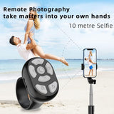 Scrolling Ring Remote Page Turner Wireless Finger Scroller Camera Video Record-Pink