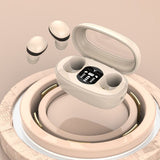 Invisible Mini Earbuds Side Sleepers Wireless Micro Smallest Hidden Headphones-Black