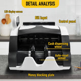 Money Counter Machine with UV, Bill Counter Suitable for AUD Dollars