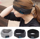 Headset Bluetooth 5.0 Wireless Stereo Earbud Headphone Sports Headband w/Mic-Black