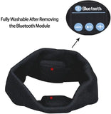 Headset Bluetooth 5.0 Wireless Stereo Earbud Headphone Sports Headband w/Mic-Black