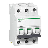Schneider Miniature Circuit Breaker C Curve 6Amp 6 kA 3Pole 3Module 54mm DIN Rail/Clip-On Mount | A9F44306