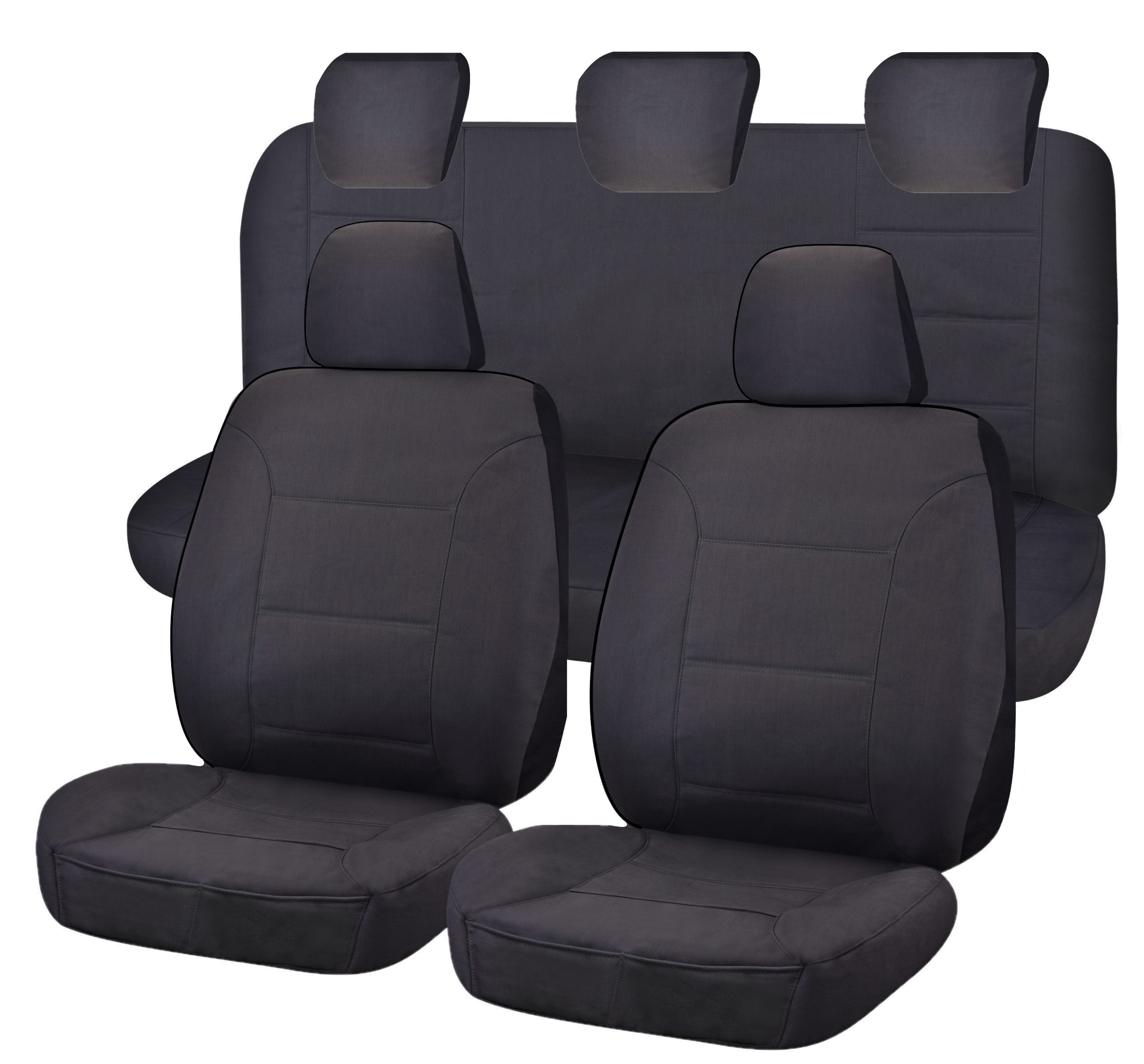 Automotive Repair & Speciality Tools: Seat Covers for MAZDA BT-50 FR UR 09/2015 - 06/2020 DUAL CAB FR CHARCOAL CHALLENGER