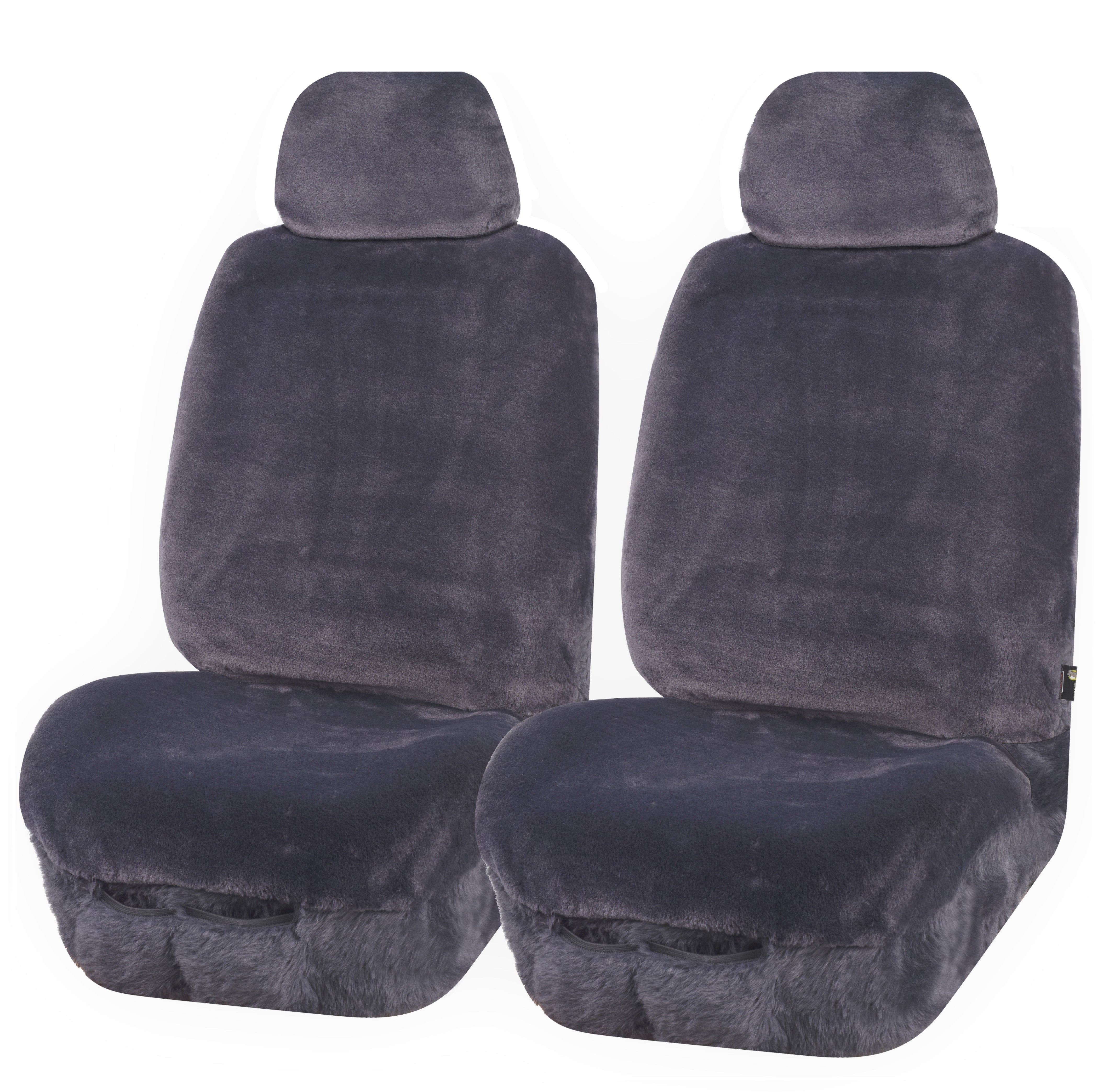 Cushions & Throws: Universal Finesse Faux Fur Seat Covers - Universal Size