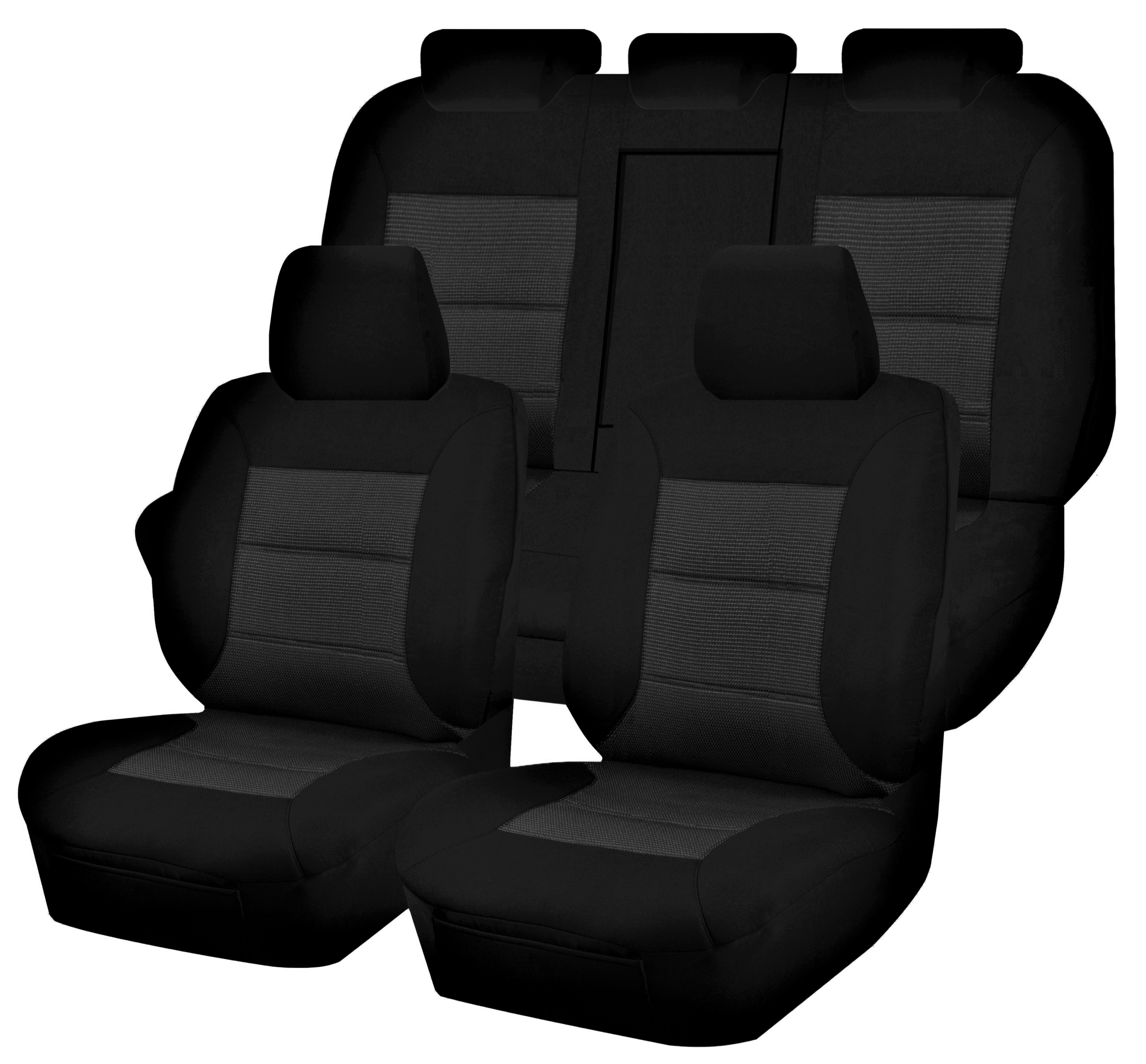 Automotive Repair & Speciality Tools: Seat Covers for TOYOTA COROLLA ZRE182R 10/2012 - 05/2018 5 DOOR HATCH FR BLACK PREMIUM