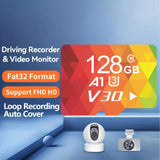 Memory Cards: 1PCS 128G Memory Cards, U3 A1 Class 10, Up To 100MB/s, Micro SD TF For Security Monitor/Full HD Video Recording/Tablet/Phone/ Surveillance Camera/Dash Camera/Car Speaker/Game Console