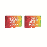 Memory Cards: 2PCS 128G Memory Cards, U3 A1 Class 10, Up To 100MB/s, Micro SD TF For Security Monitor/Full HD Video Recording/Tablet/Phone/ Surveillance Camera/Dash Camera/Car Speaker/Game Console