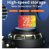 Memory Cards: 3PCS 128G Memory Cards, U3 A1 Class 10, Up To 100MB/s, Micro SD TF For Security Monitor/Full HD Video Recording/Tablet/Phone/ Surveillance Camera/Dash Camera/Car Speaker/Game Console