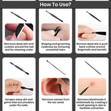 12PCS/Set Tools Manicure Pedicure Kit