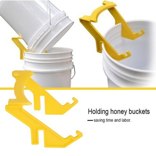 Beekeeping: Beekeeping Honey Gallon Plastic Bucket Holder Brackets 2PC