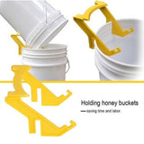 Beekeeping: Beekeeping Honey Gallon Plastic Bucket Holder Brackets 2PC