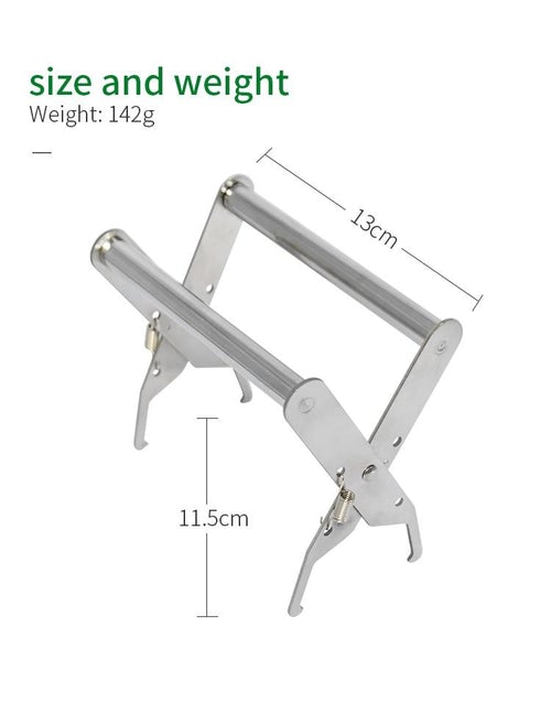 Novelty Gifts: Stainless Steel Beehive Frame Grip Holder, Lifter, Gripper, Bee Hive Capture Grip