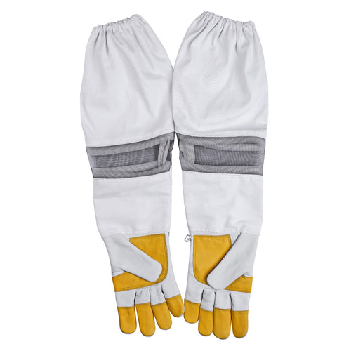 Bicycle Gloves: Beekeeping Bee Gloves Cow Hide Ventilated  Heavy Duty Gloves  2XL