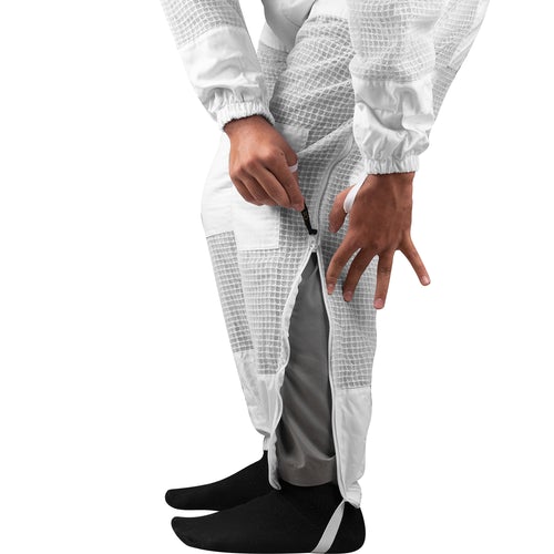 Beekeeping: OZBee Premium Full Suit 3 Layer Mesh Ultra Cool Ventilated Round Head Beekeeping Protective Gear Size  2XL