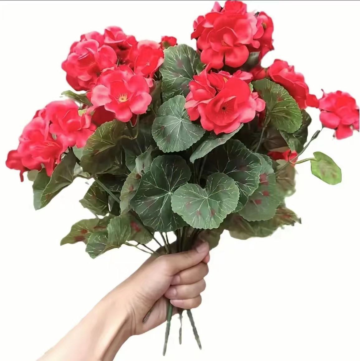 Artificial Flowers Rose Red