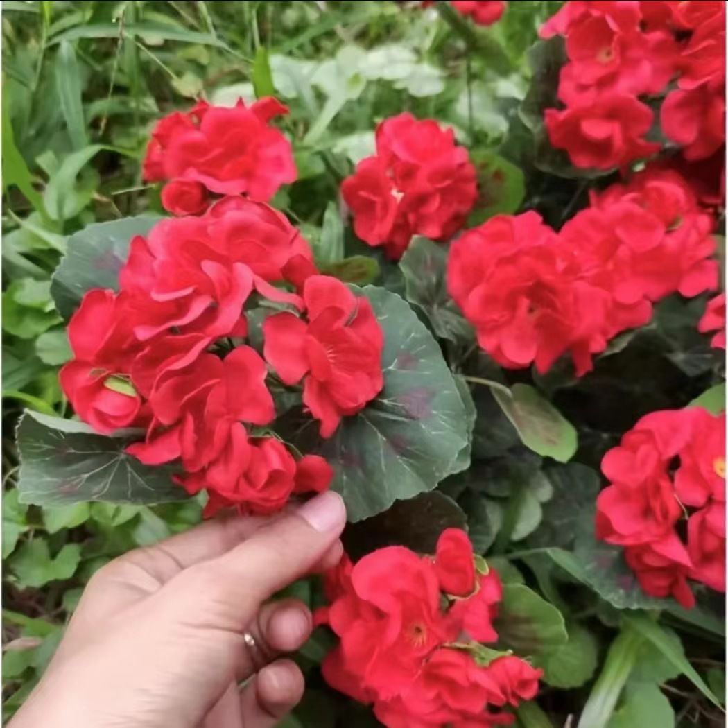 Artificial Flowers Rose Red