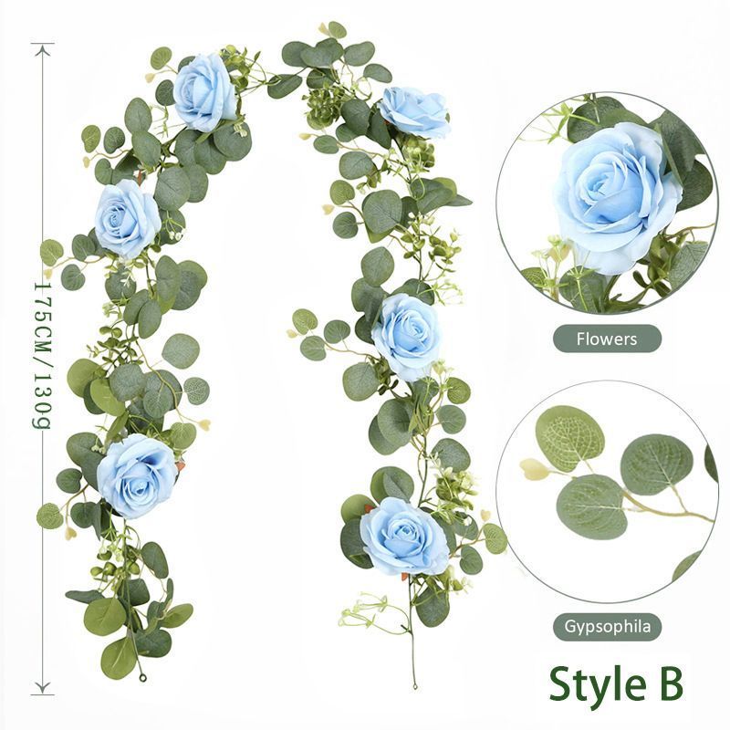 Eucalyptus with Flowers - 60 Heads-F