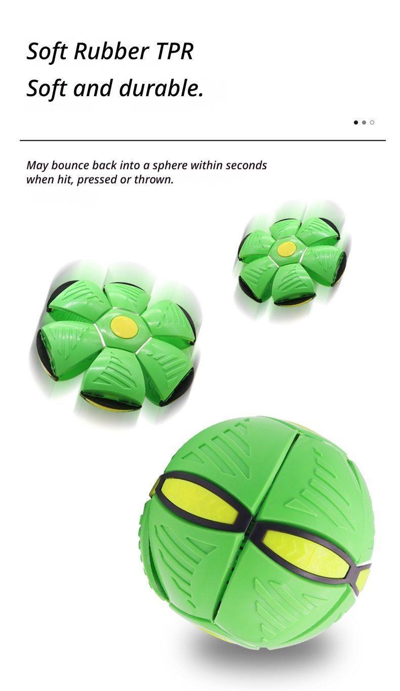 Frisbee Deformation Ball - blue + 6 Light Version×5