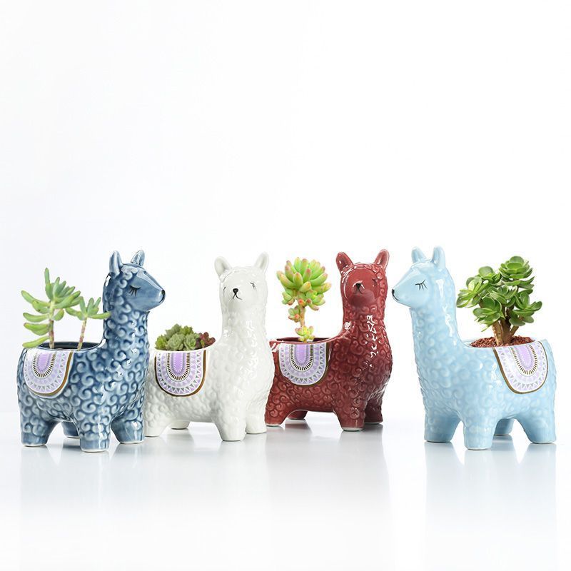 Head-Tilted-Alpaca-Orchid-Ceramic-Planter